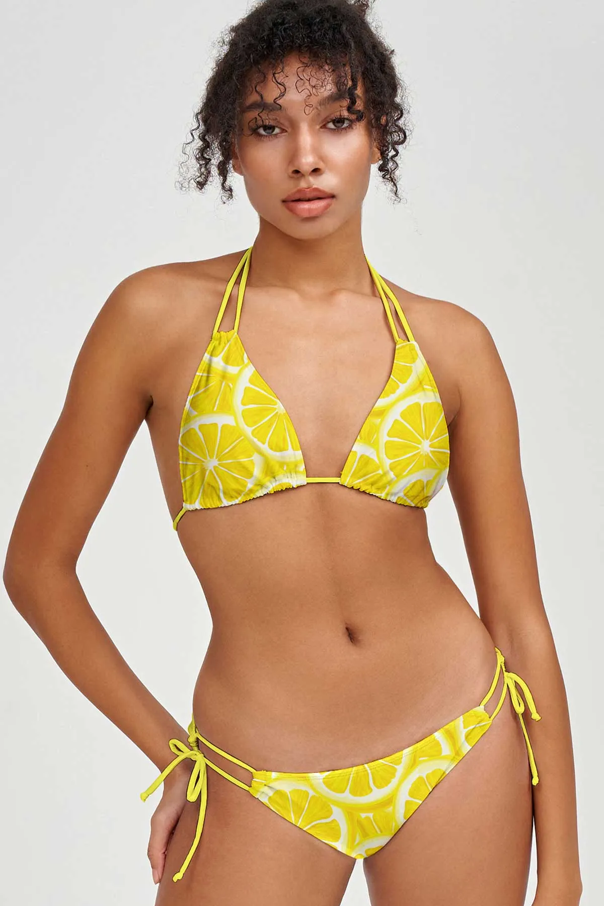 A Piece of Sun Sofia Loop Tie Side Hipster Bikini Bottom - Women