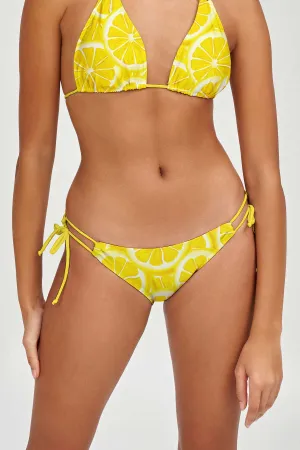 A Piece of Sun Sofia Loop Tie Side Hipster Bikini Bottom - Women