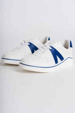 Alta color block sneaker white/blue