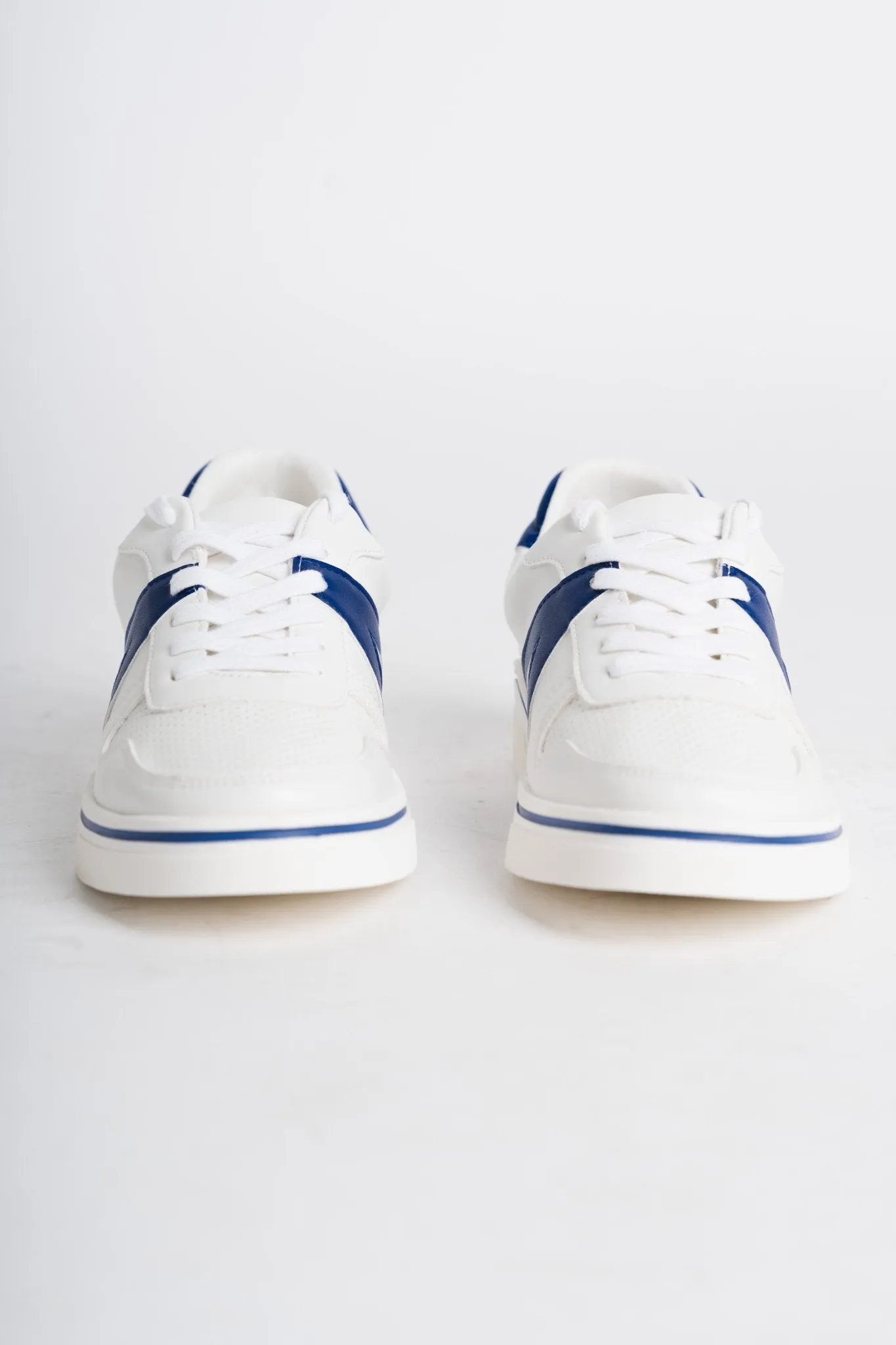Alta color block sneaker white/blue