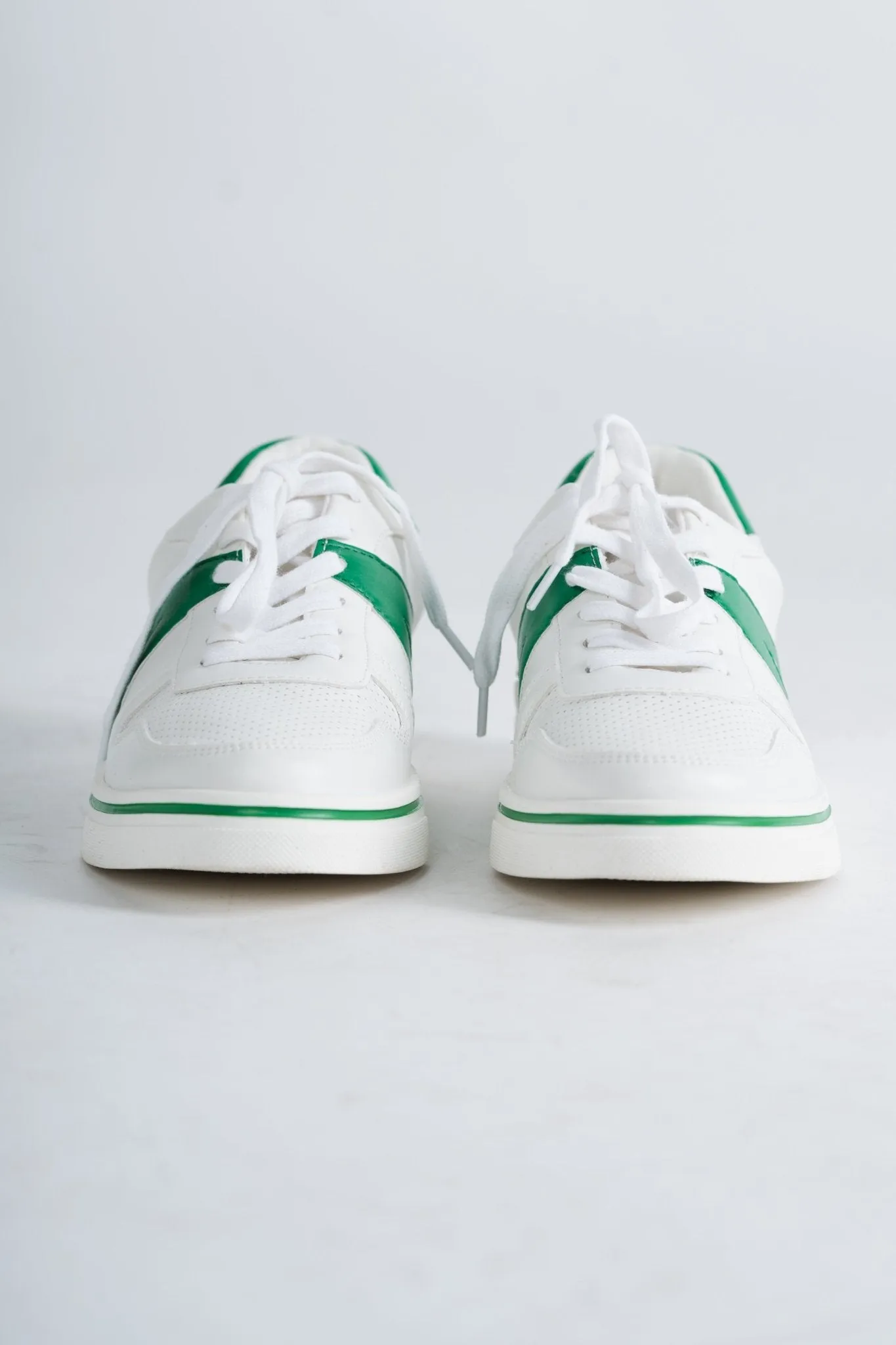 Alta color block sneaker white/green