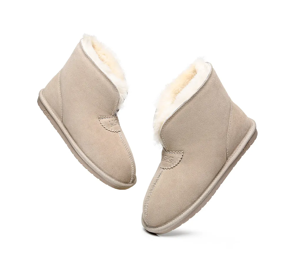 AUSTRALIAN SHEPHERD® UGG Slippers Sheepskin Wool Ankle Parker