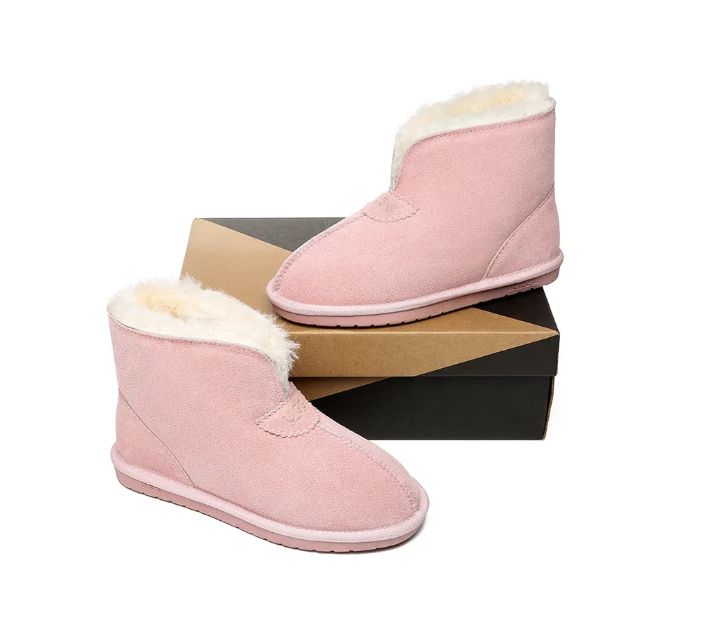 AUSTRALIAN SHEPHERD® UGG Slippers Sheepskin Wool Ankle Parker