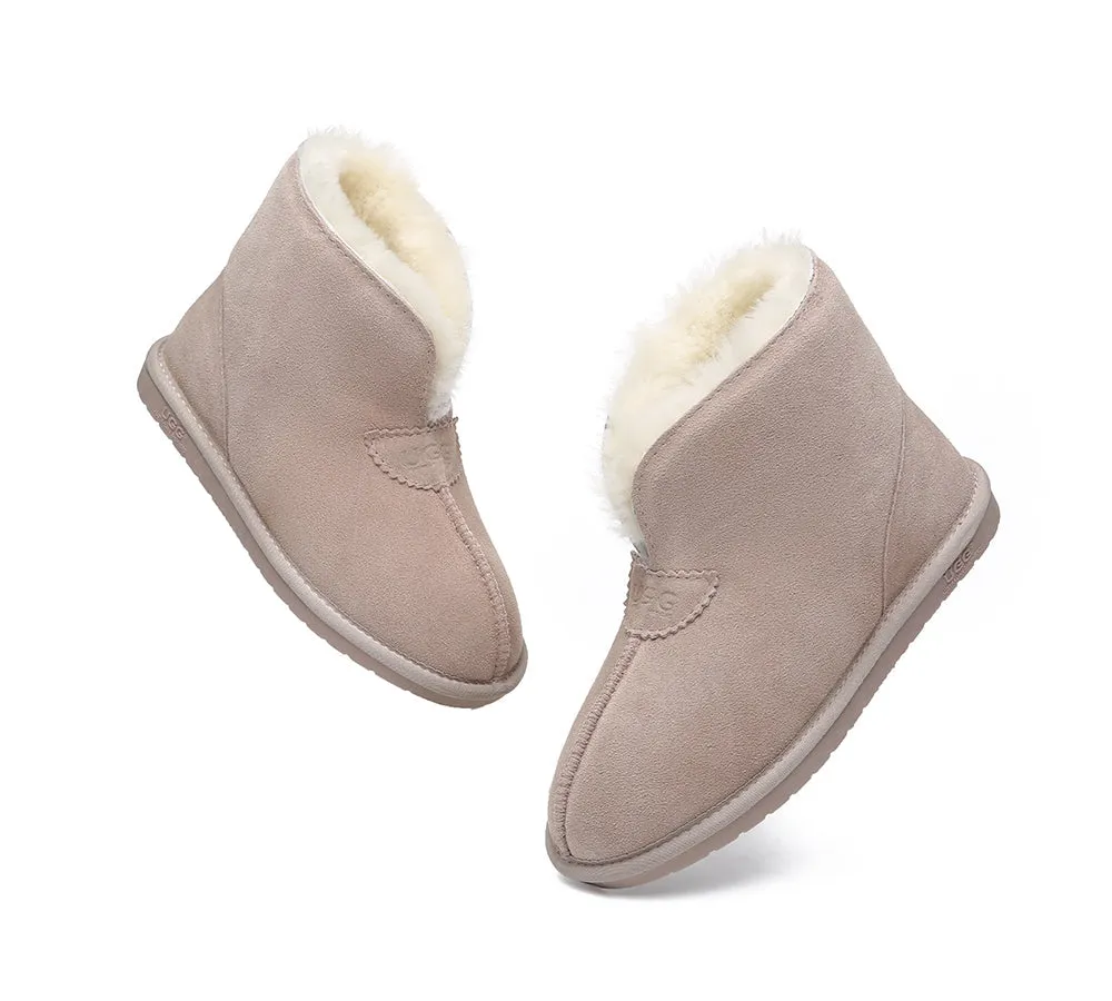 AUSTRALIAN SHEPHERD® UGG Slippers Sheepskin Wool Ankle Parker