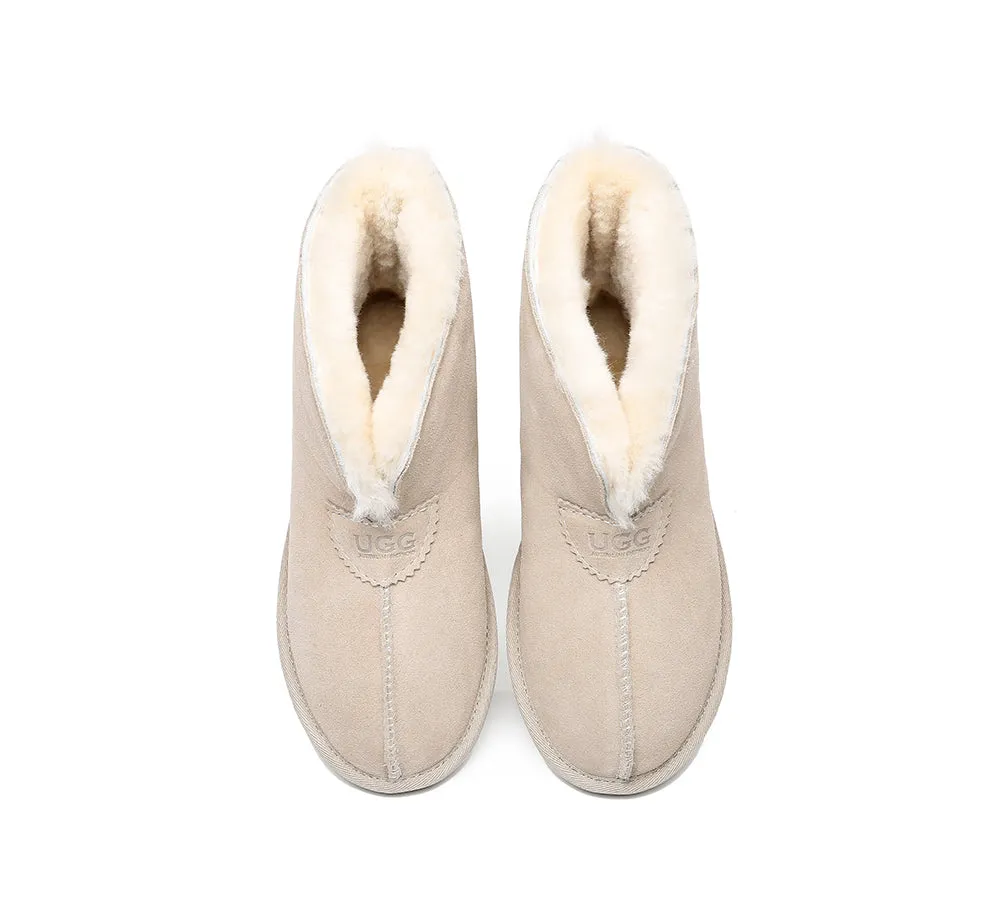 AUSTRALIAN SHEPHERD® UGG Slippers Sheepskin Wool Ankle Parker