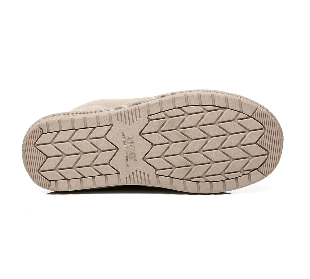 AUSTRALIAN SHEPHERD® UGG Slippers Sheepskin Wool Ankle Parker