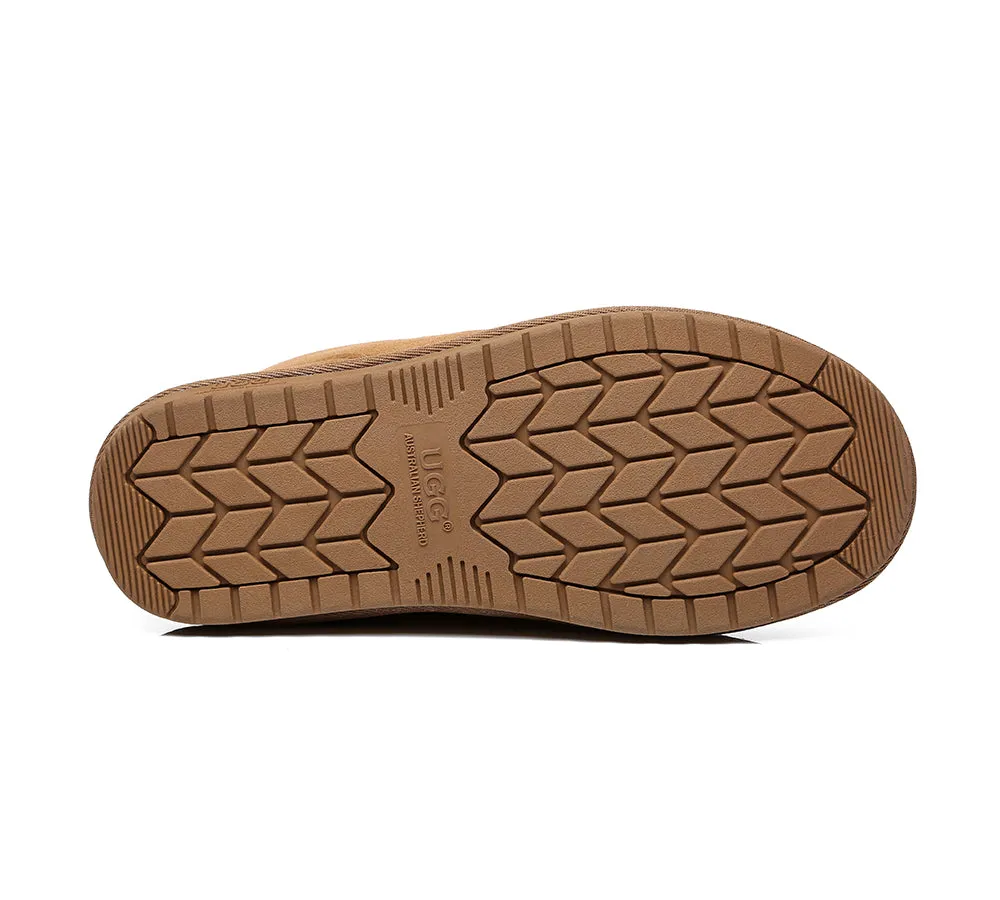 AUSTRALIAN SHEPHERD® UGG Slippers Sheepskin Wool Ankle Parker