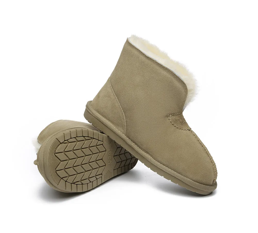 AUSTRALIAN SHEPHERD® UGG Slippers Sheepskin Wool Ankle Parker