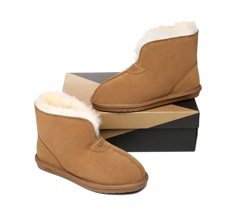 AUSTRALIAN SHEPHERD® UGG Slippers Sheepskin Wool Ankle Parker