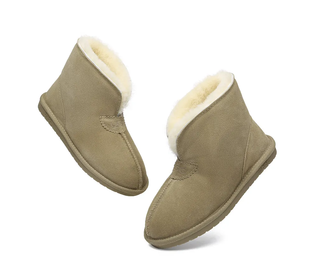 AUSTRALIAN SHEPHERD® UGG Slippers Sheepskin Wool Ankle Parker