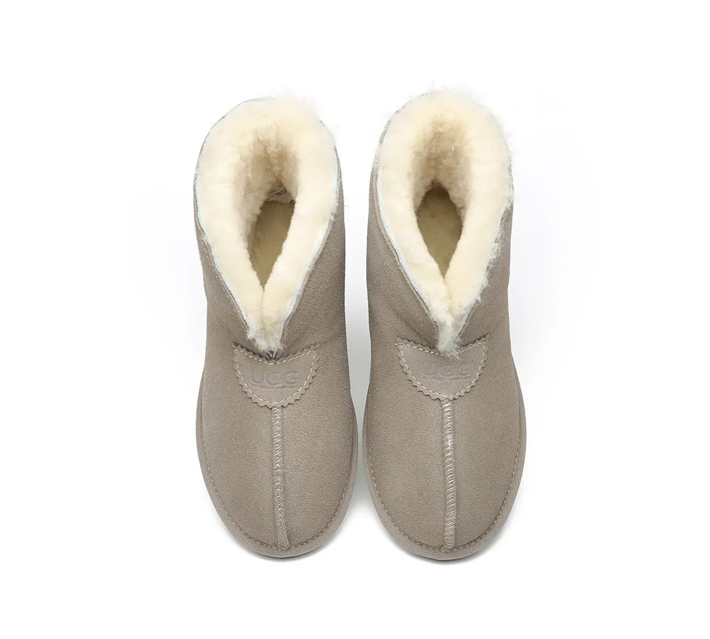 AUSTRALIAN SHEPHERD® UGG Slippers Sheepskin Wool Ankle Parker