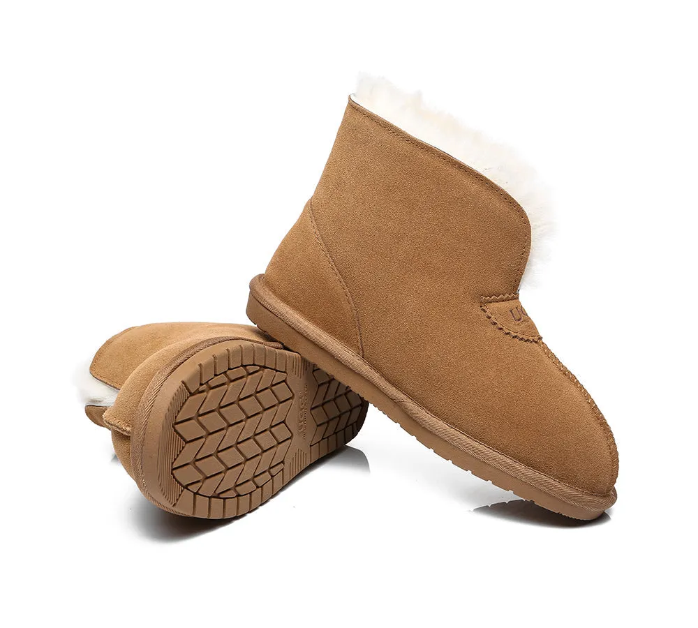 AUSTRALIAN SHEPHERD® UGG Slippers Sheepskin Wool Ankle Parker