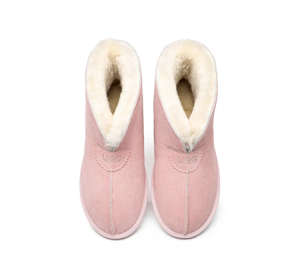 AUSTRALIAN SHEPHERD® UGG Slippers Sheepskin Wool Ankle Parker