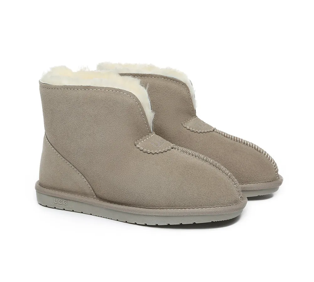 AUSTRALIAN SHEPHERD® UGG Slippers Sheepskin Wool Ankle Parker