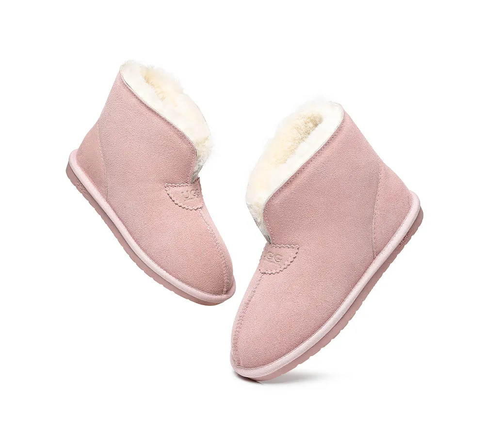 AUSTRALIAN SHEPHERD® UGG Slippers Sheepskin Wool Ankle Parker