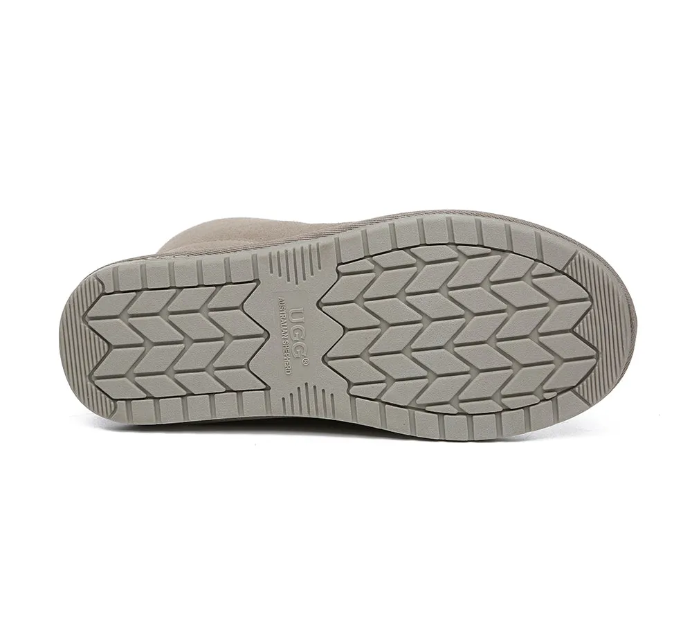 AUSTRALIAN SHEPHERD® UGG Slippers Sheepskin Wool Ankle Parker