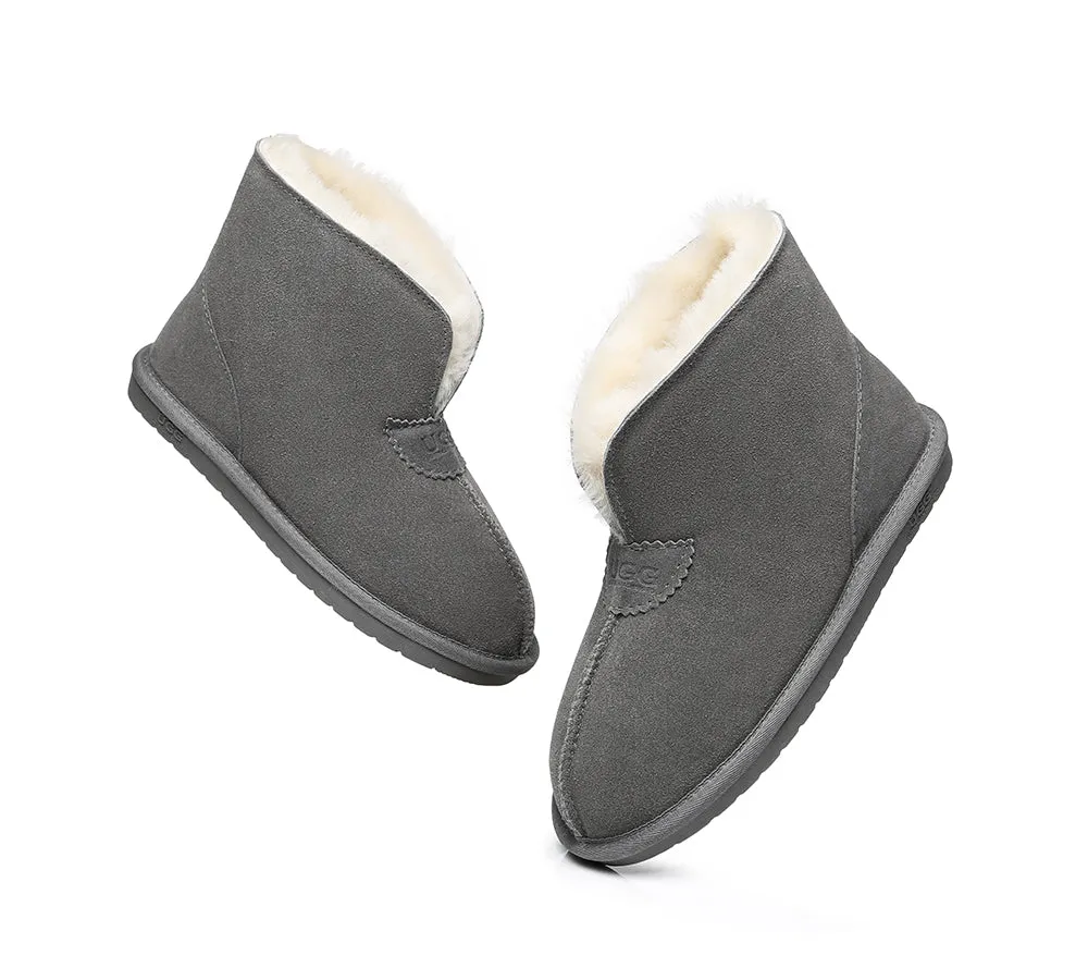 AUSTRALIAN SHEPHERD® UGG Slippers Sheepskin Wool Ankle Parker