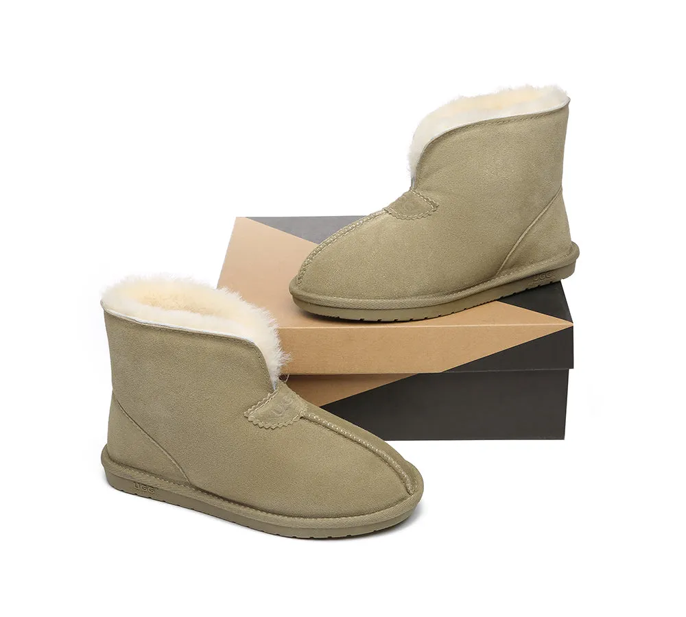 AUSTRALIAN SHEPHERD® UGG Slippers Sheepskin Wool Ankle Parker