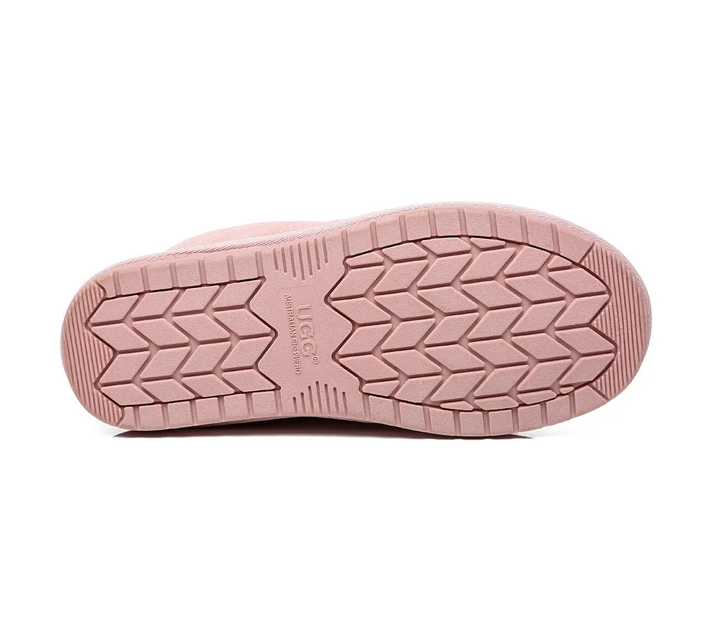 AUSTRALIAN SHEPHERD® UGG Slippers Sheepskin Wool Ankle Parker