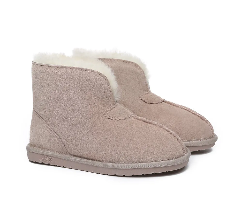 AUSTRALIAN SHEPHERD® UGG Slippers Sheepskin Wool Ankle Parker