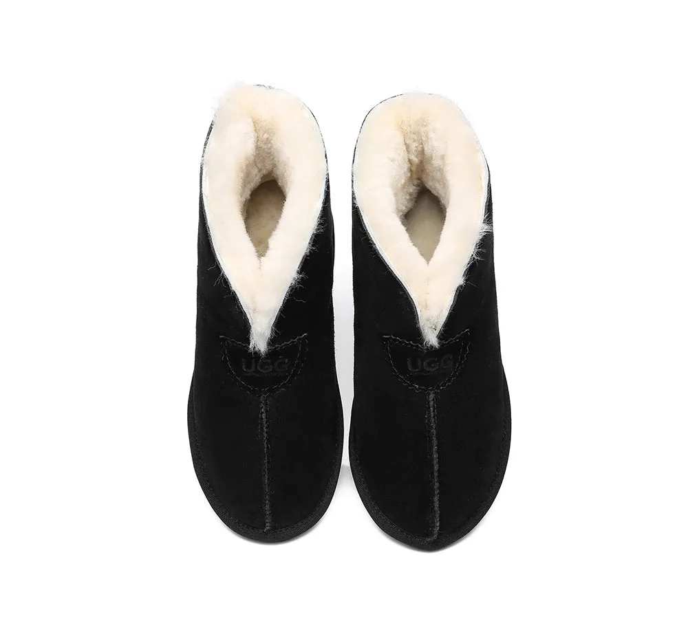 AUSTRALIAN SHEPHERD® UGG Slippers Sheepskin Wool Ankle Parker