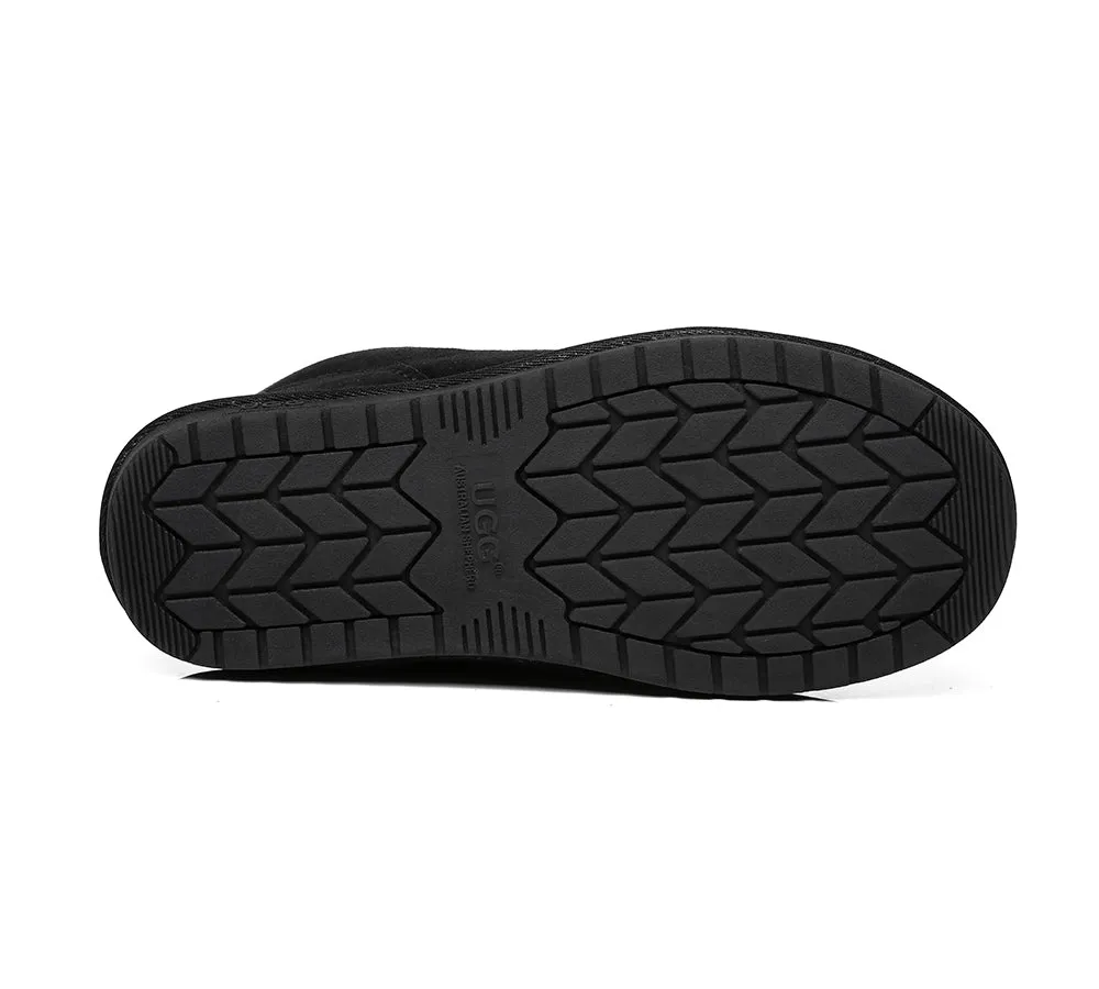 AUSTRALIAN SHEPHERD® UGG Slippers Sheepskin Wool Ankle Parker