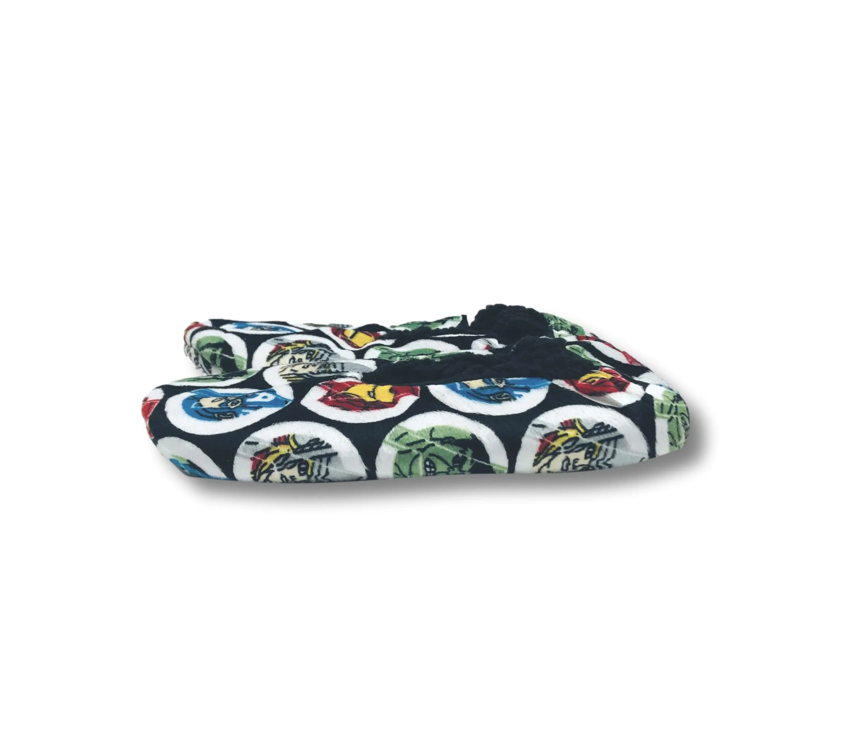 Avengers Boys Slippers Fuzzy Slipper Socks for Kids
