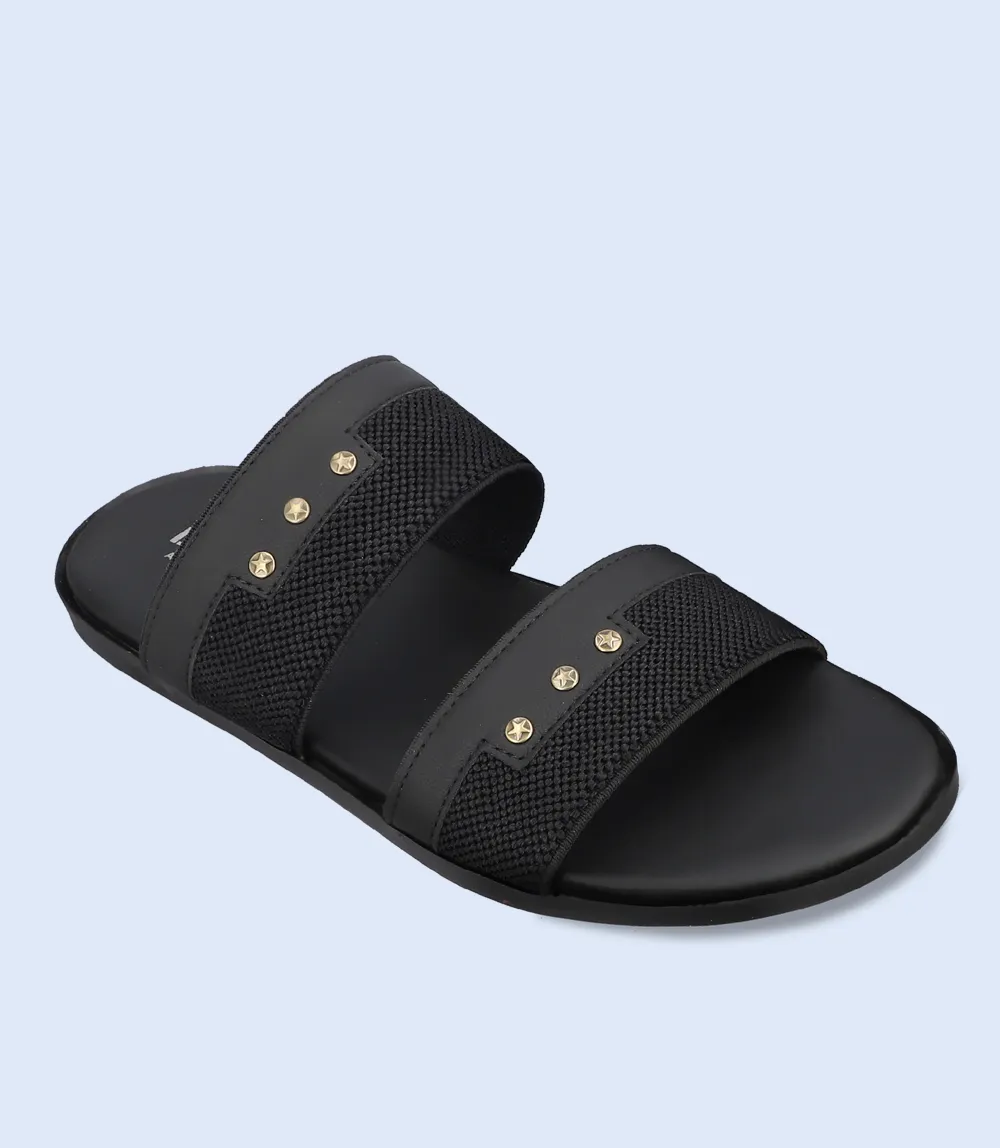 BM5824-BLACK-Men Slipper