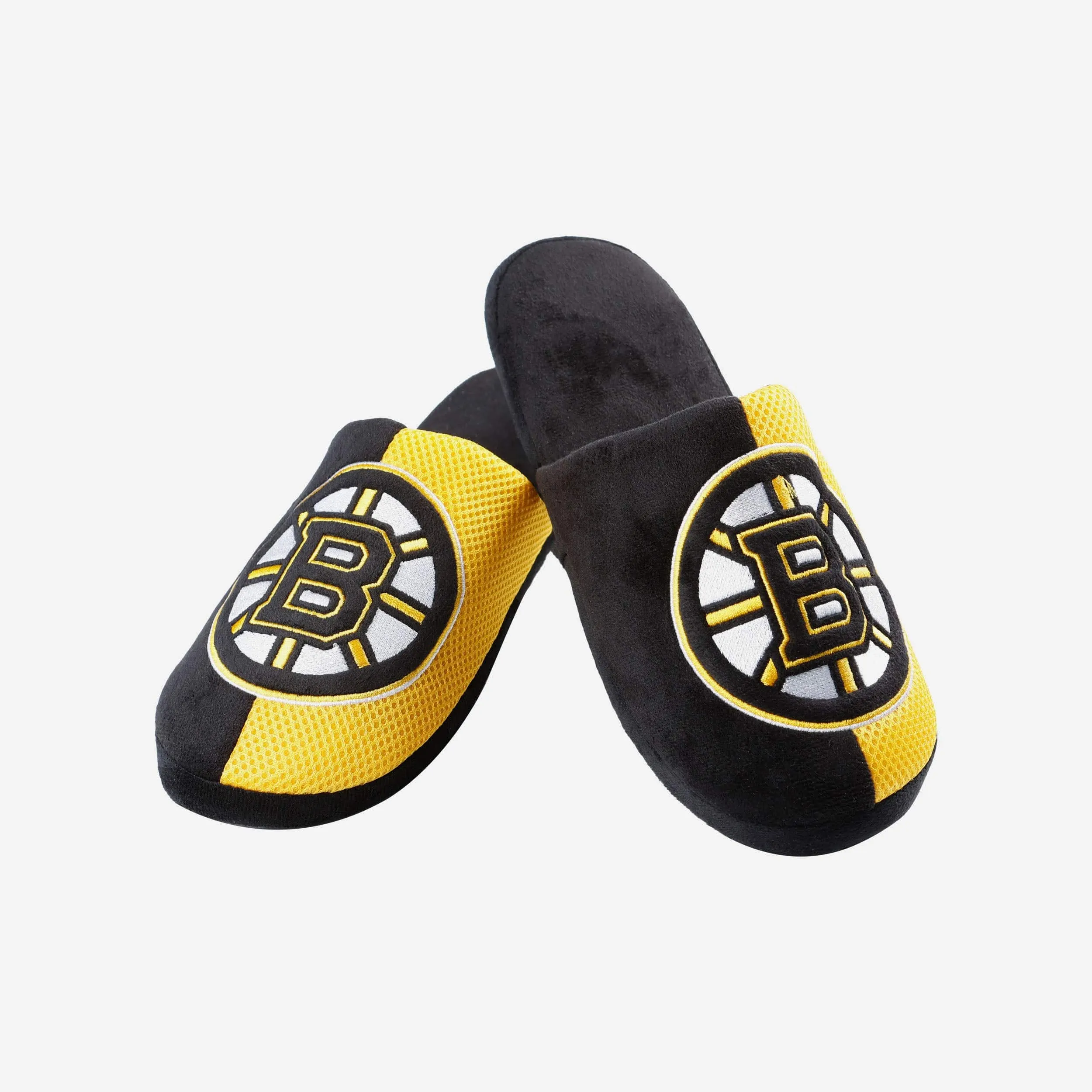 Boston Bruins Team Logo Staycation Slipper