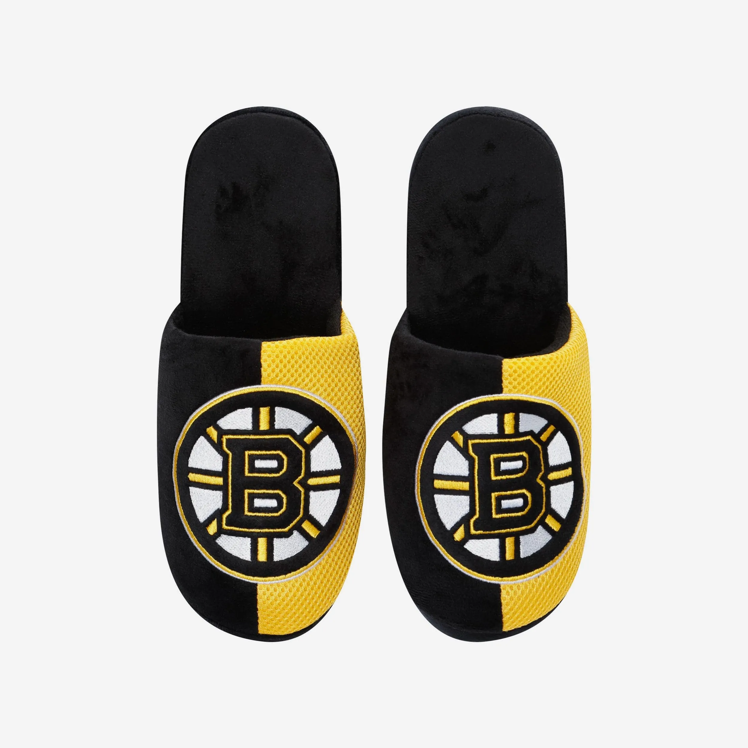 Boston Bruins Team Logo Staycation Slipper