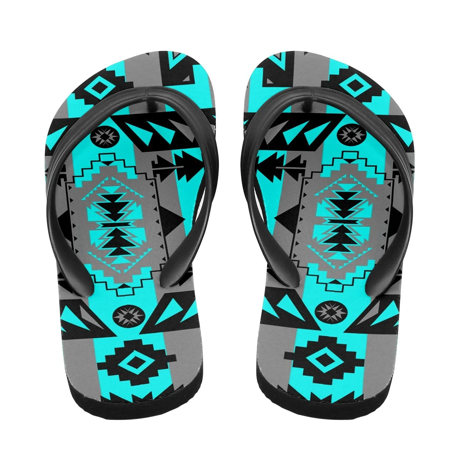 Chiefs Mountain Sky Flip Flops
