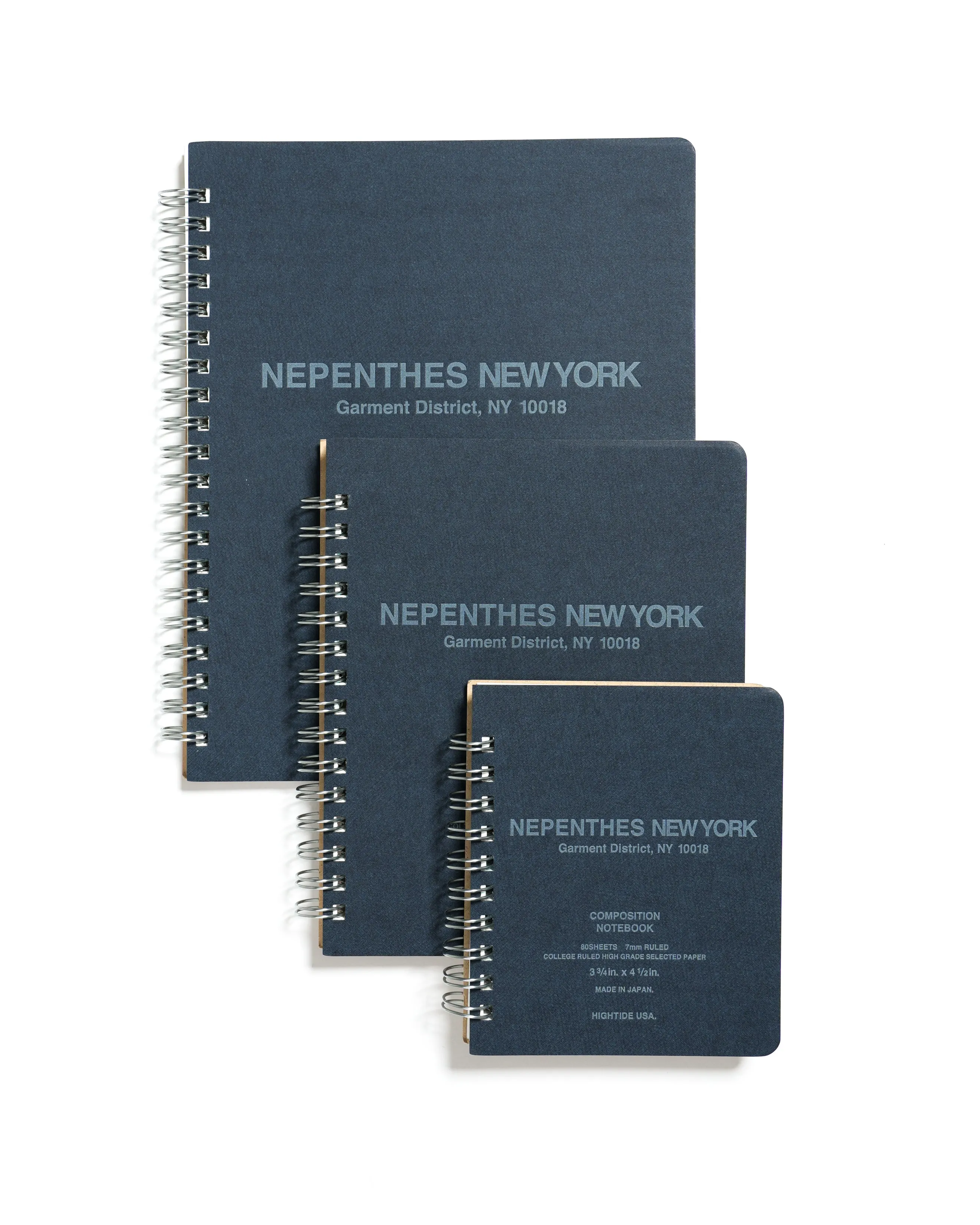Coil Notebook L - Dk. Navy