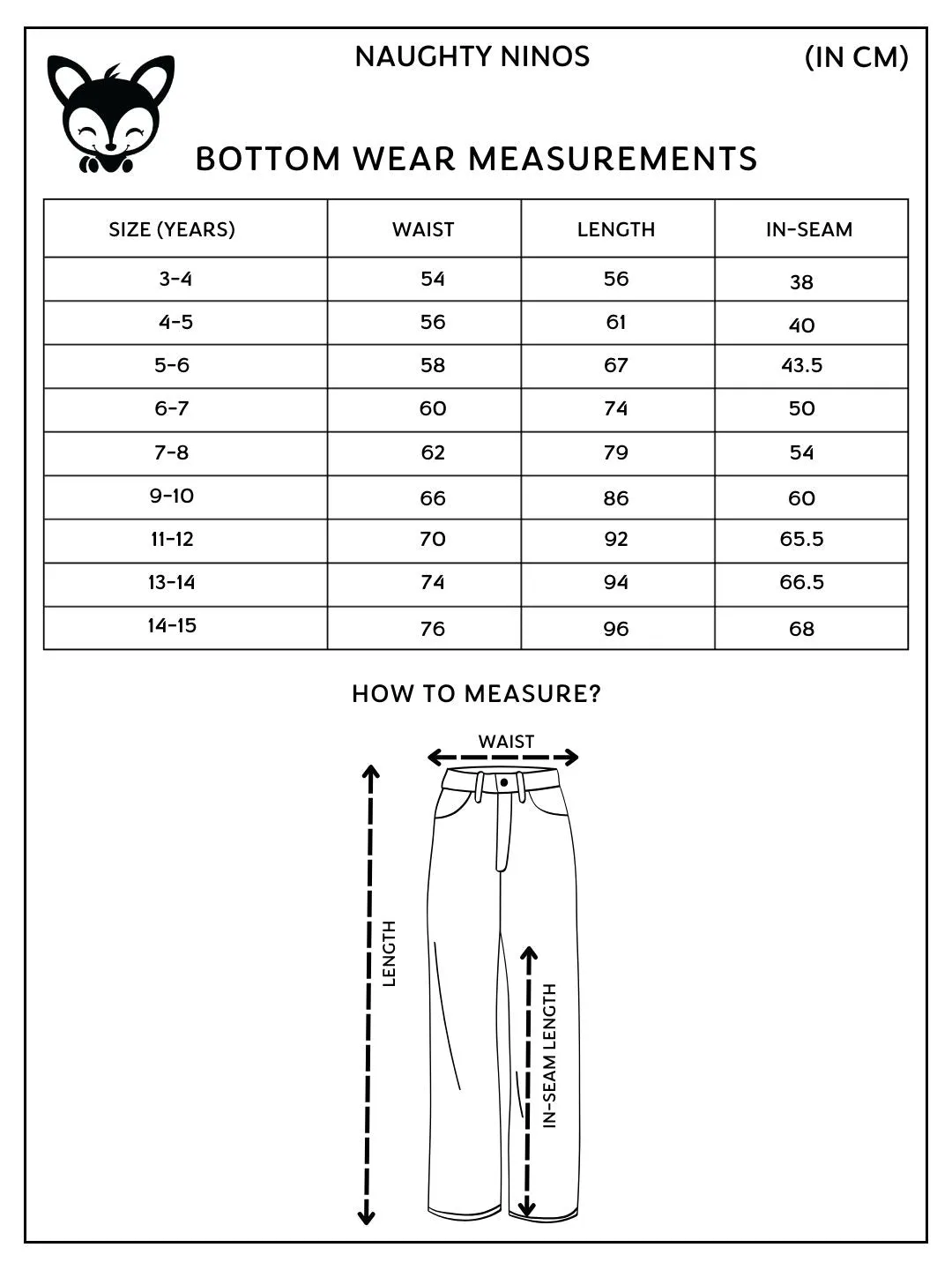 Cotton Denim Flared Jeans for Girls & Boys