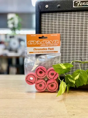 Cympad | Chromatics | Cymbal Pads | 5-Pack | Red
