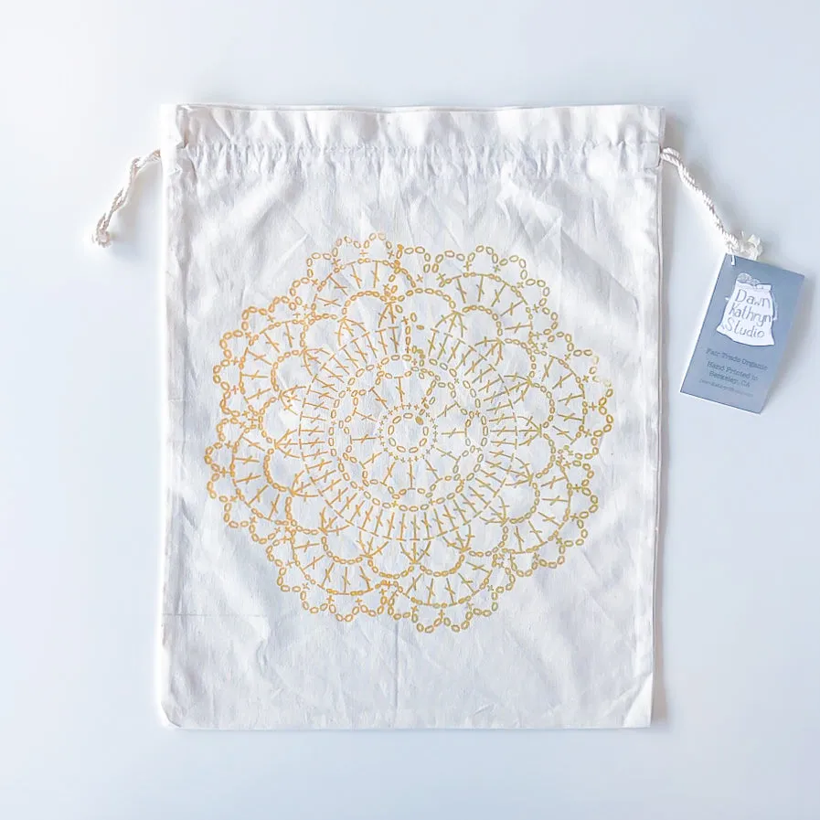 Doily Project Bag | Dawn Kathryn Studios