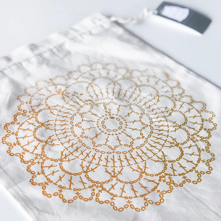 Doily Project Bag | Dawn Kathryn Studios