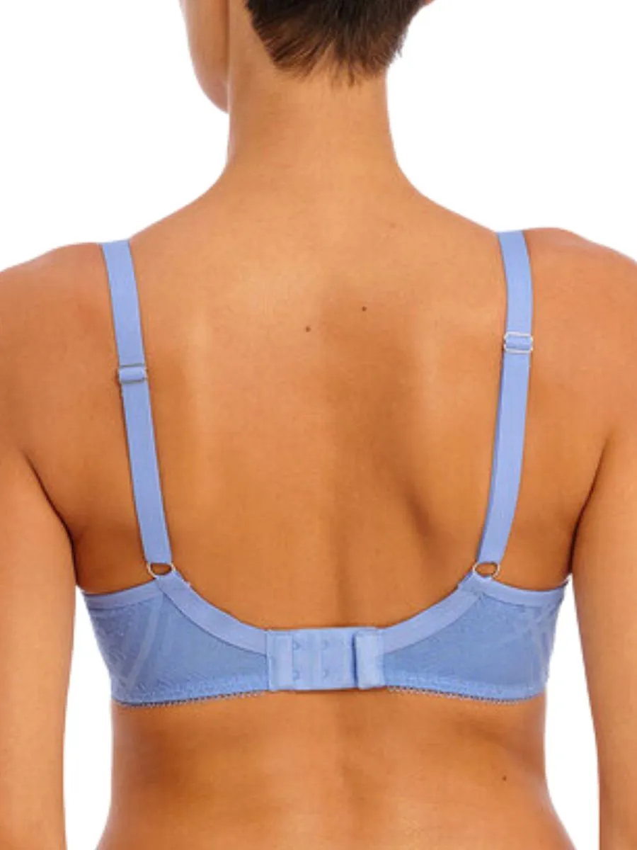 Fatale High Apex Bra - Cornflower