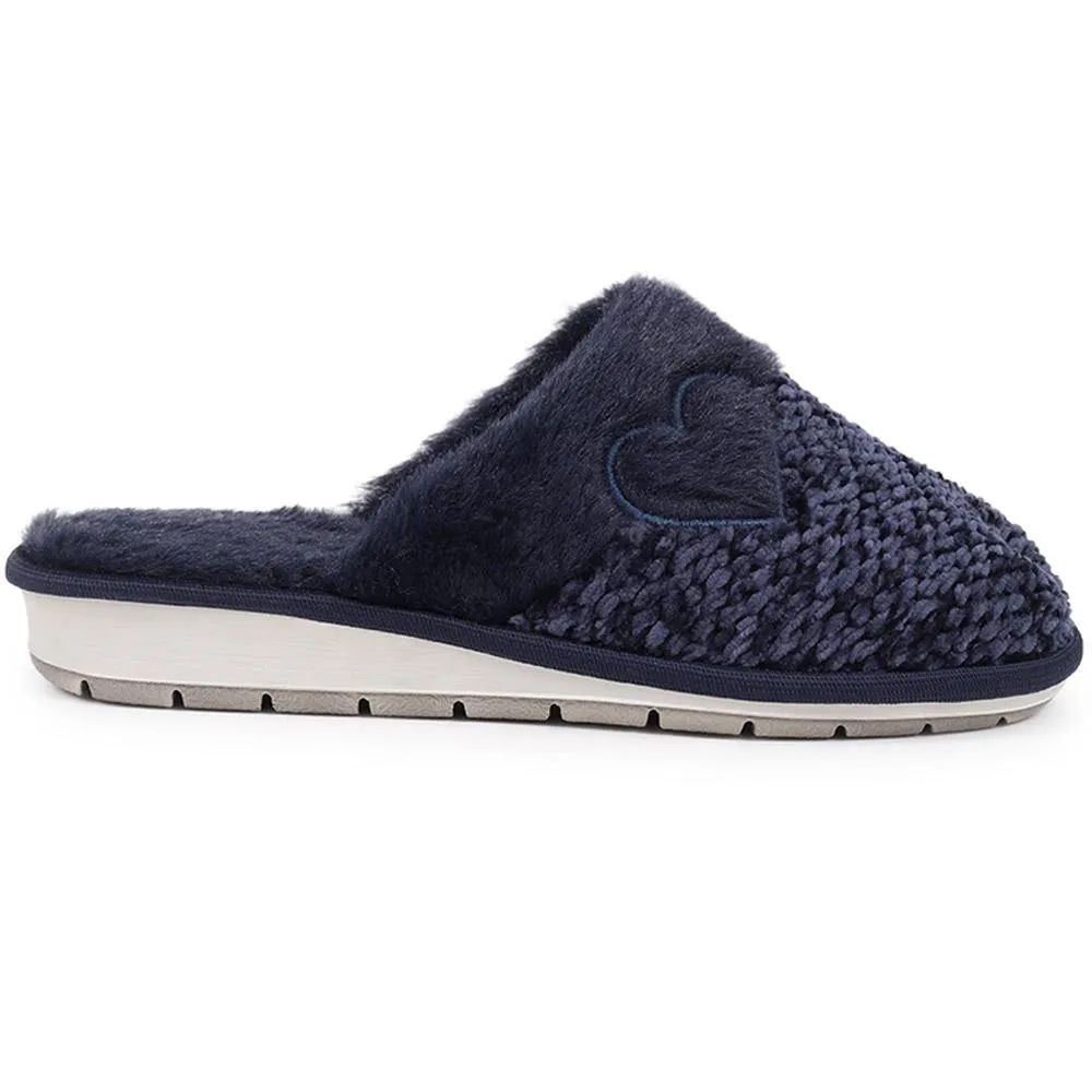 Faux-Fur Mule Slippers  - INB40007 / 326 247