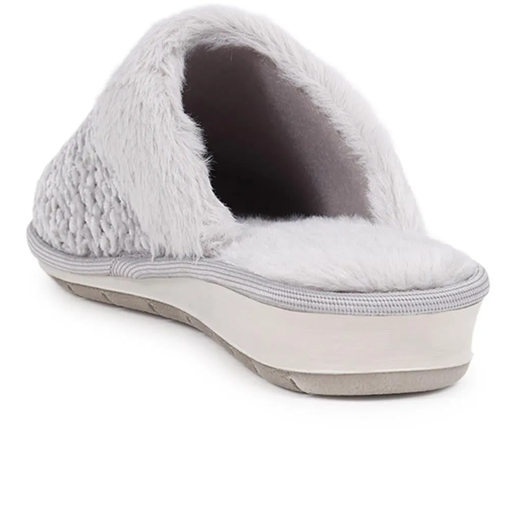 Faux-Fur Mule Slippers  - INB40007 / 326 247