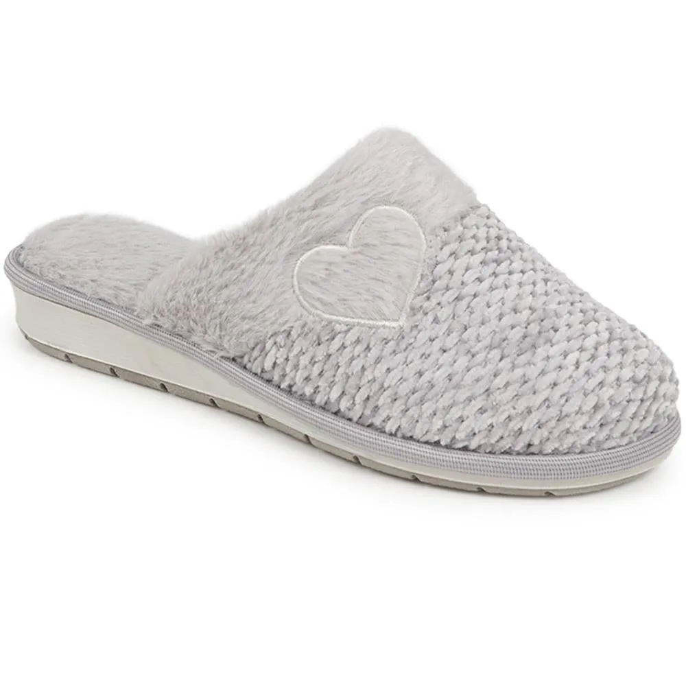Faux-Fur Mule Slippers  - INB40007 / 326 247