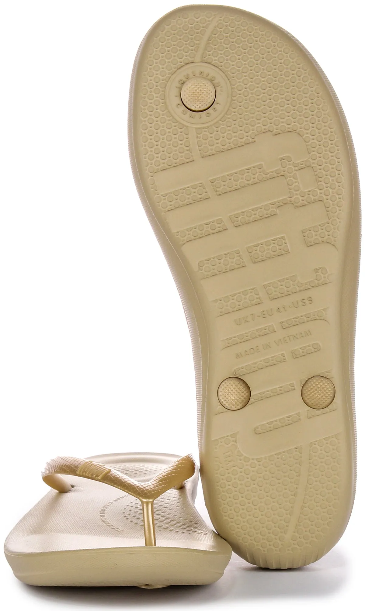 Fitflop Iqushion Ergono In Gold For Women