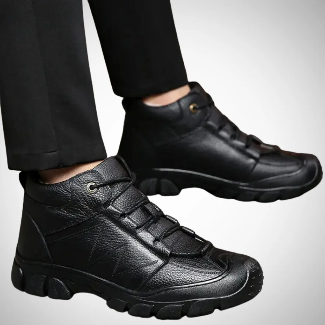 Folke Warm Fur Lined Lace-Up Shoes