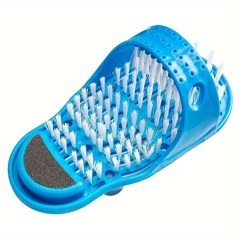 Foot Scrub Massager with Suction Cup for Shower