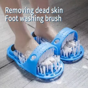 Foot Scrub Massager with Suction Cup for Shower
