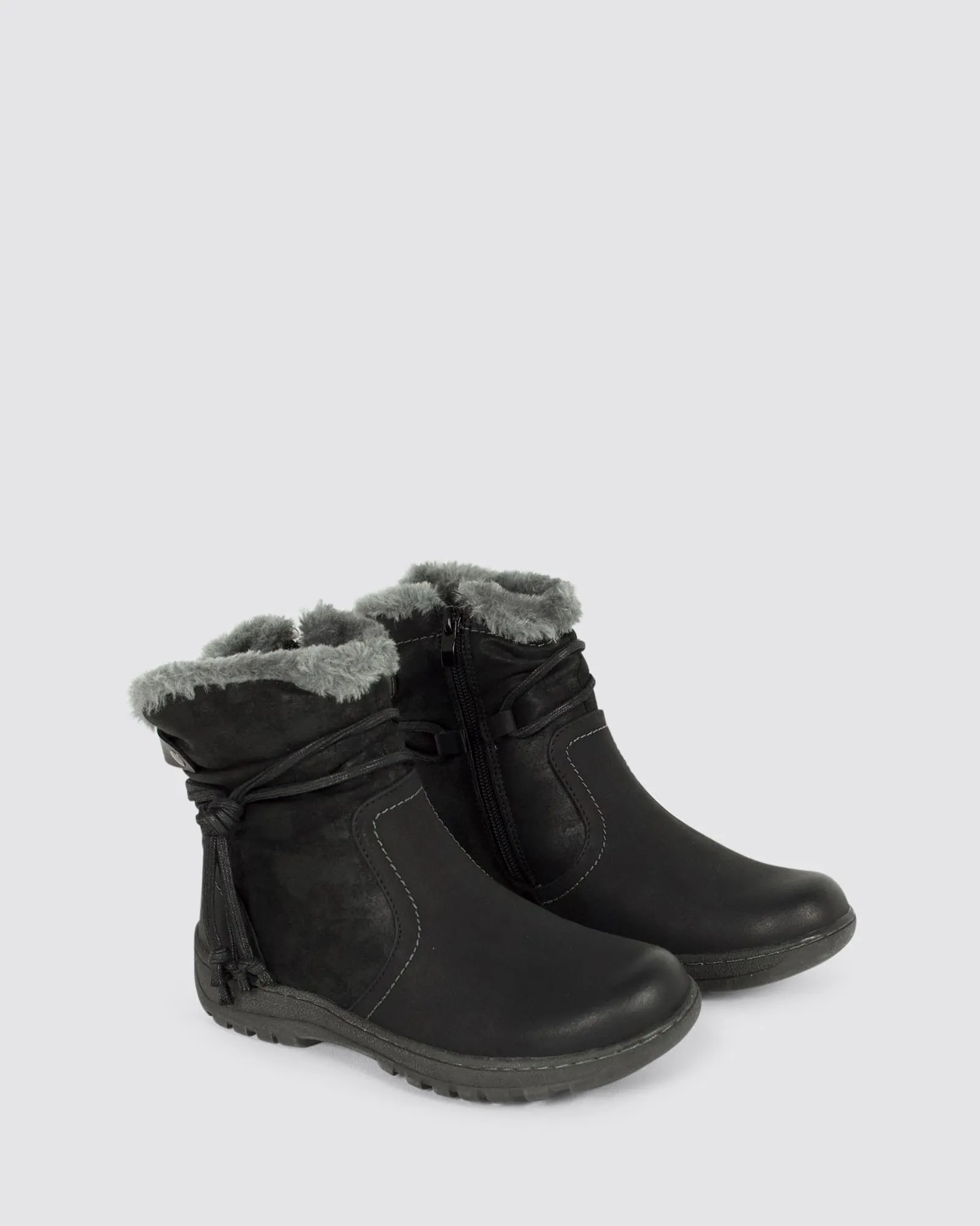GEMMA ANKLE BOOTS BLACK