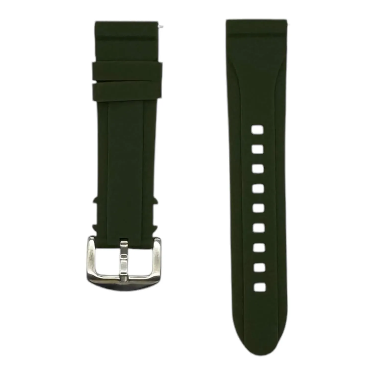 Heritage Elite Premium Silicone Universal 22mm Watch Straps