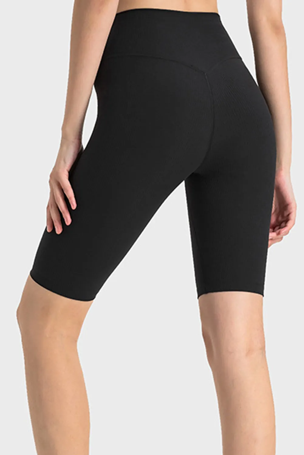 High Waist Tummy Control Seamless Active Shorts