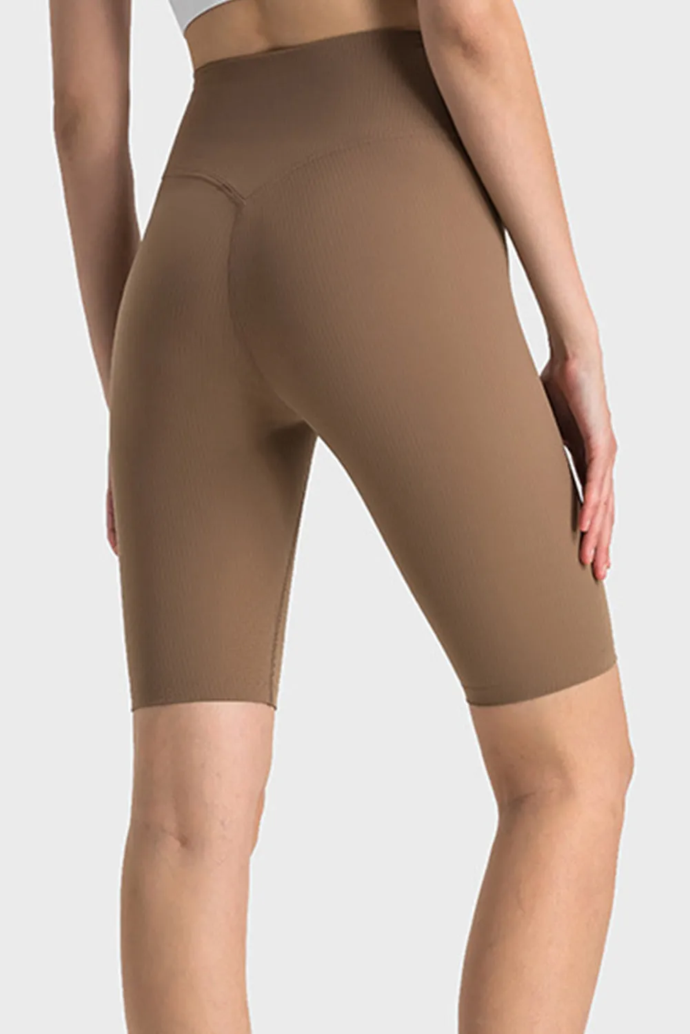 High Waist Tummy Control Seamless Active Shorts