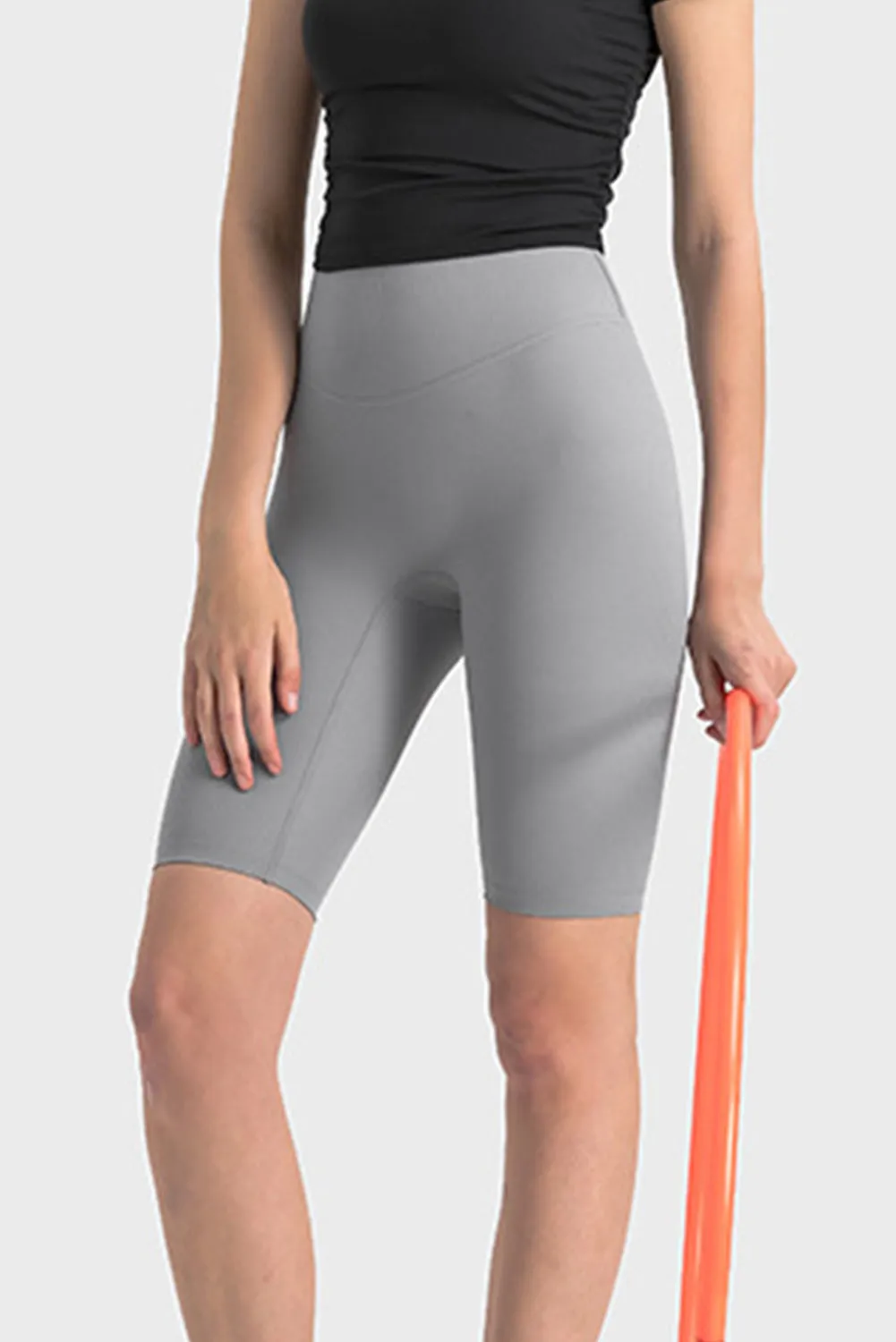 High Waist Tummy Control Seamless Active Shorts
