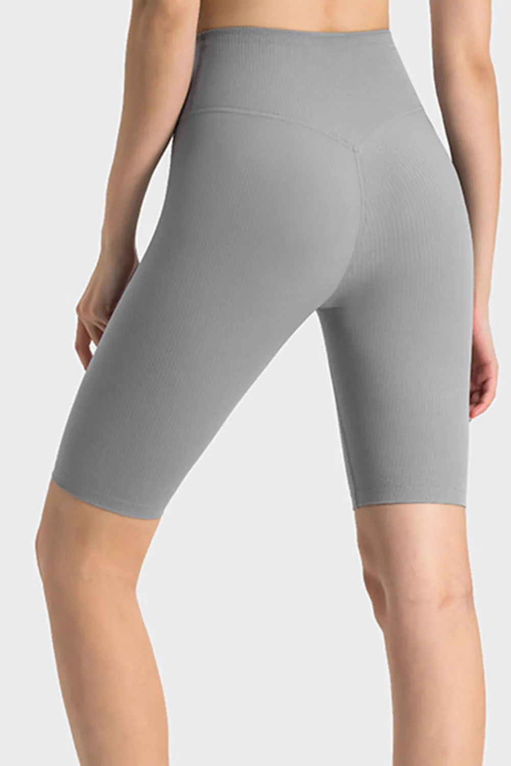 High Waist Tummy Control Seamless Active Shorts